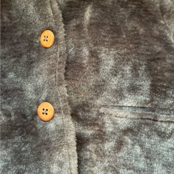 Zara Baby Girl Outerwear Faux Fur Coat, Size 9-12 months, New - Picture 3 of 7